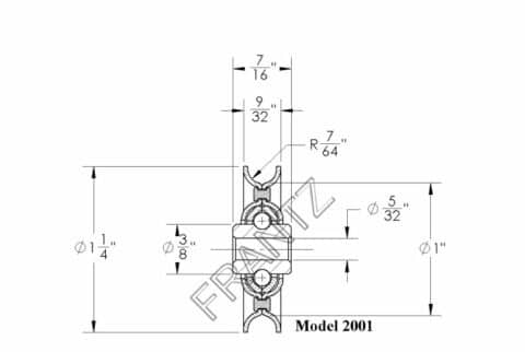 Round Groove Sheaves & Pulley Wheels | Frantz Manufacturing Co.